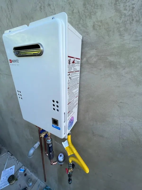 Tankless water heater installation for Oldham Pines homes